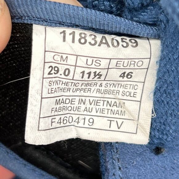 Asics Onitsuka Tiger Ultimate 81 Shoes Men's 11.5 Midnight Blue Black Athletic - Picture 12 of 12